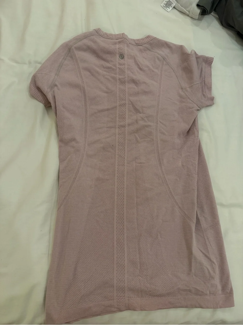 Light Mauve Short Sleeve Lululemon Top